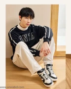 Anta relaxed men's high with thick soles shoes