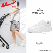 Warrior shoes white shoes autumn breathable 2025 new men's leather panel shoes men's couple shoes