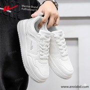 Warrior shoes white shoes autumn breathable 2025 new men's leather panel shoes men's couple shoes