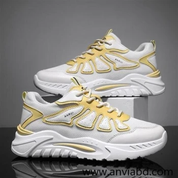 Anrui Men's shoes, Korean-style casual sneakers, trendy and youthful design, new style, fashionable dad shoes